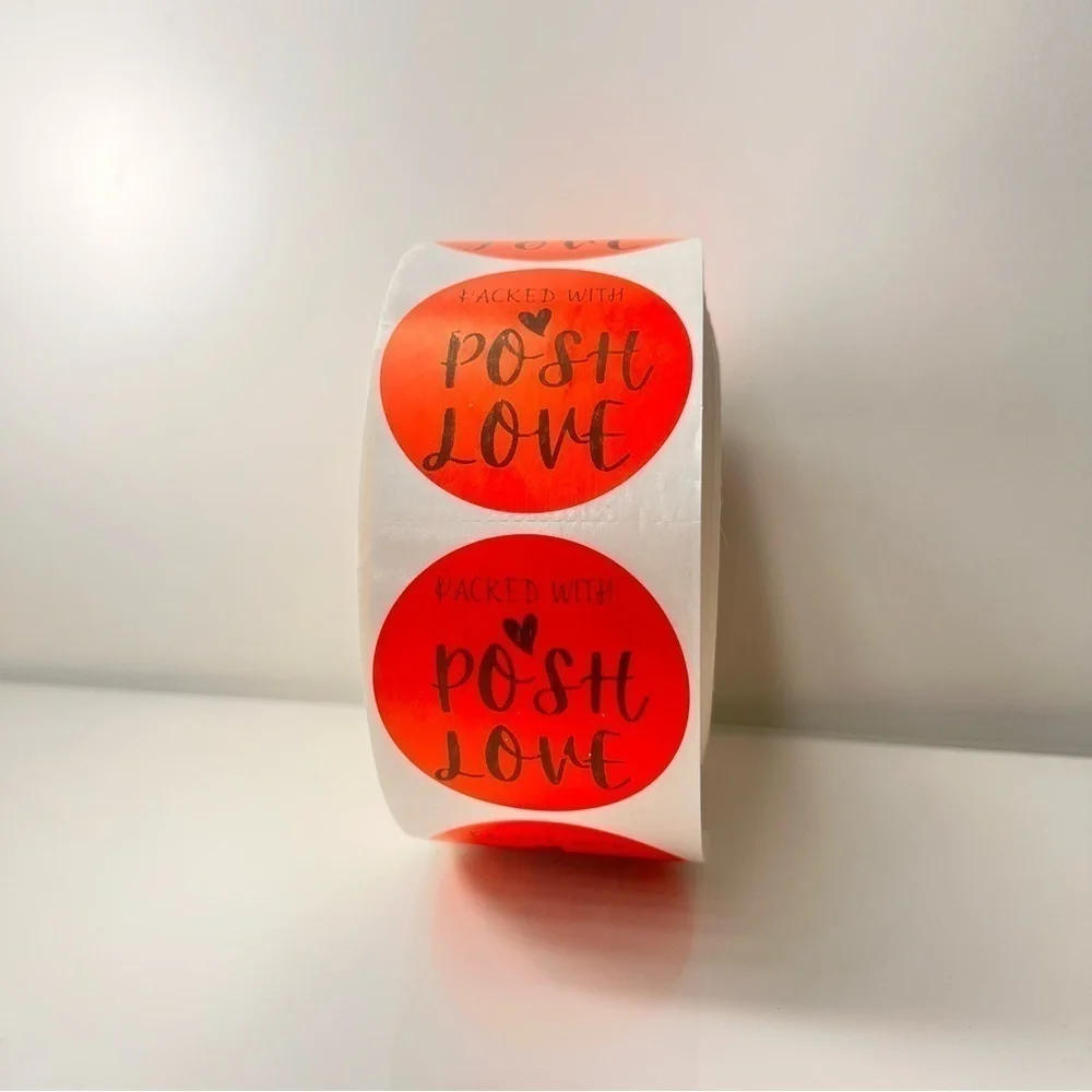 Thank You Stickers for poshmark 2in round | Shipping Supplies | NWT 100 pac - Picture 9 of 13